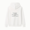 White Aum BLISS Hoodie (Unisex)