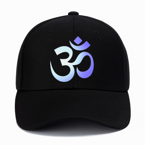 Black Aum BLISS cap (Unisex)