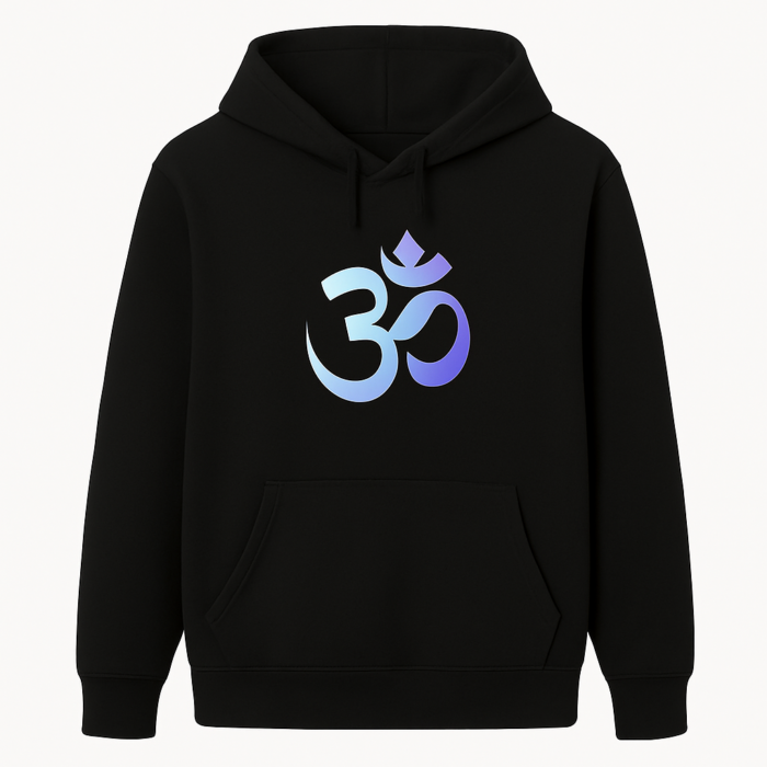 Black Aum BLISS Hoodie (Unisex)