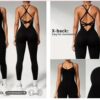 One-piece with straps