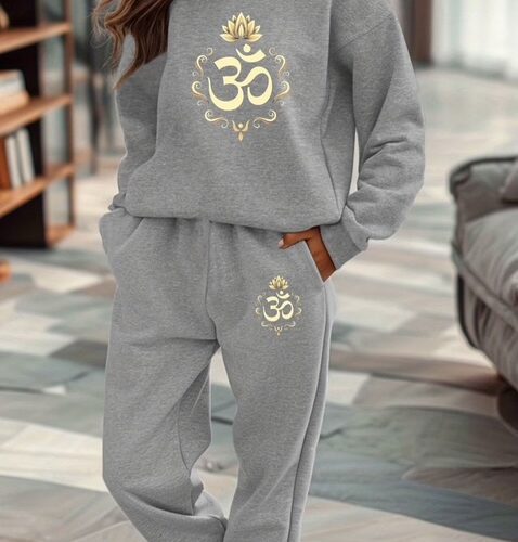 Aum/Lotus Sweater + Pants