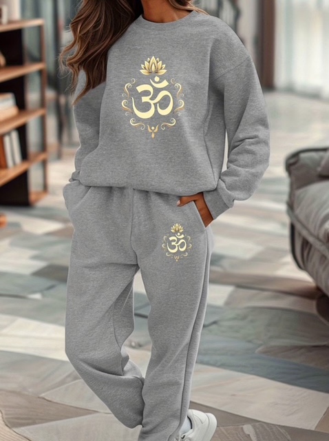 IMG_7250 Aum/Lotus Sweater + Pants