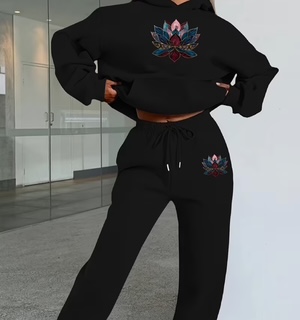 Lotus Sweatshirt + Pants